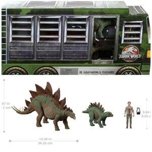 Jurassic World Legacy Collection Dr. Sarah Harding & Stegosaurus Lost World Pack